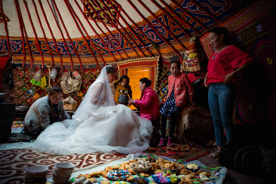 Mongolian Wedding Ceremony